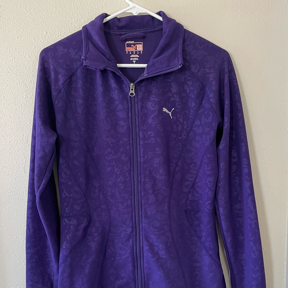 Puma Women’s Small Purple DryCELL Athletic Performance Jacket